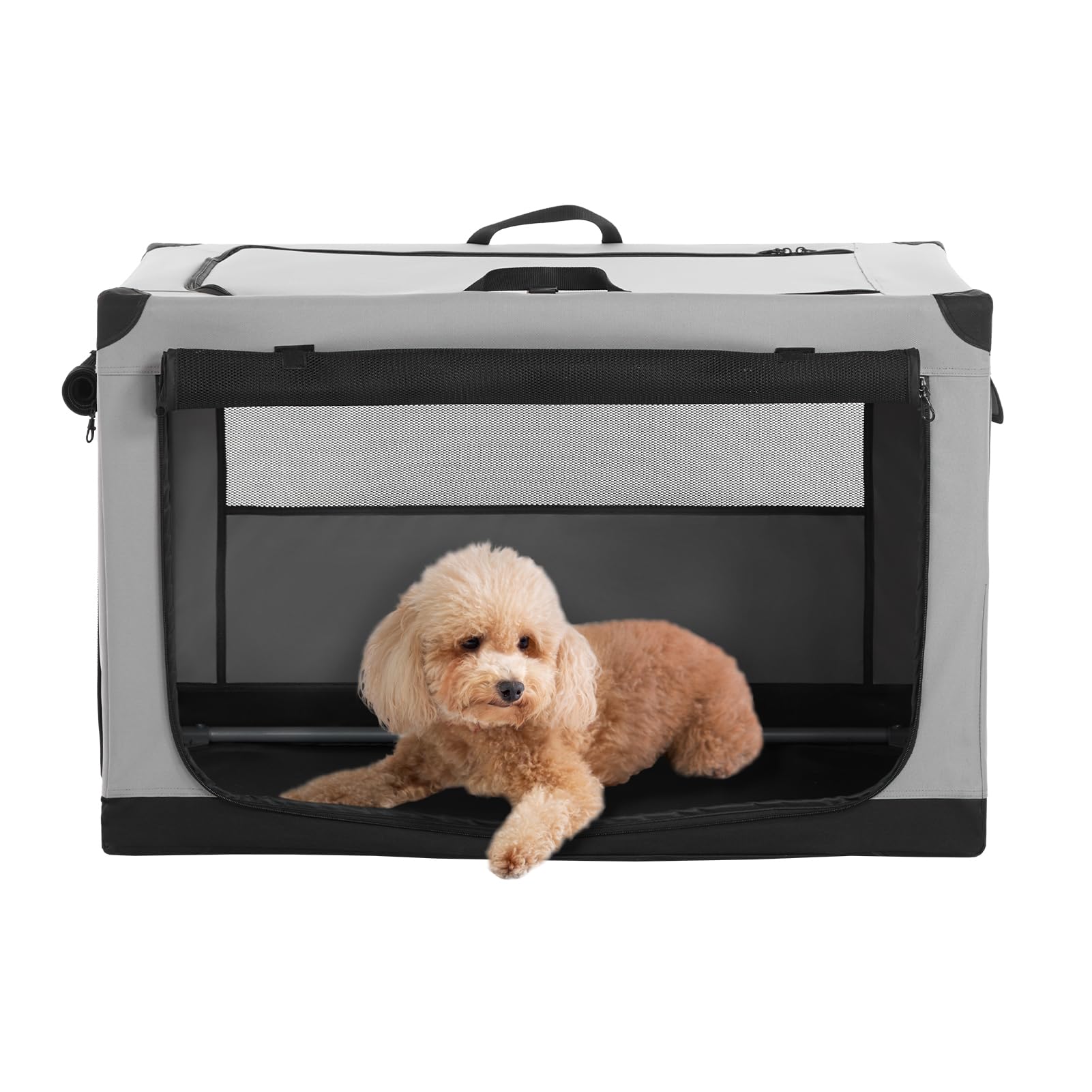 Amazon.co.jp: Petsfit 犬用ソフトペットケージ 犬 クレート 中型犬